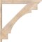 Ekena Millwork Merced Smooth Traditional Outlooker, Douglas Fir, 5 1/2"W x 42"D x 42"H OUT06X42X42MRC01SDF - alternate 2
